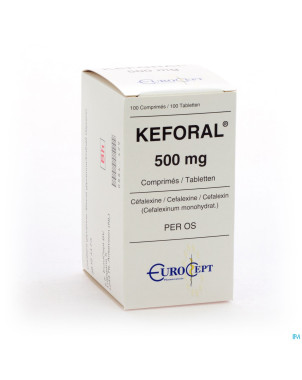 Keforal comp 100x500mg