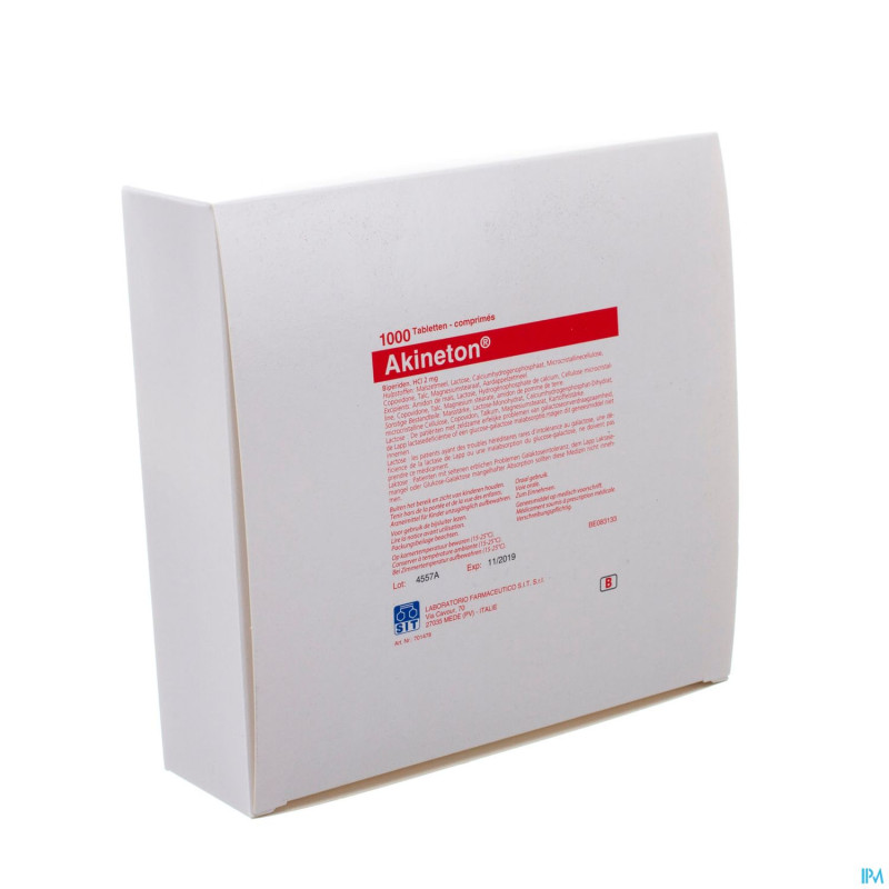 Akineton comp 1000 x 2 mg
