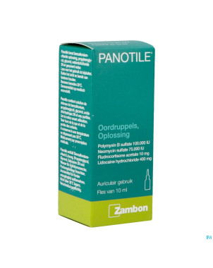 Panotile gutt. otic. 10 ml