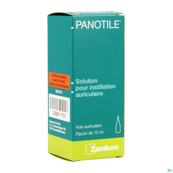 Panotile gutt. otic. 10 ml