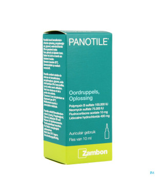 Panotile gutt. otic. 10 ml