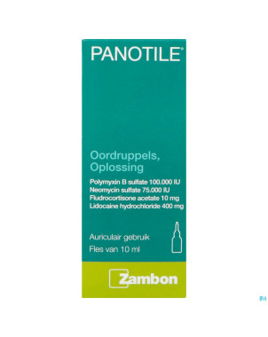 Panotile gutt. otic. 10 ml