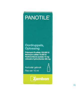 Panotile gutt. otic. 10 ml