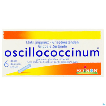 Oscillococcinum    doses  6 x 1g boiron