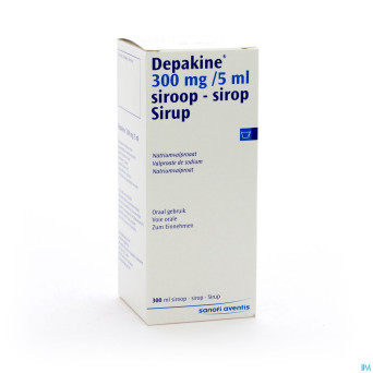 Depakine sir 1 x 300 ml  300mg/5ml - 6 %