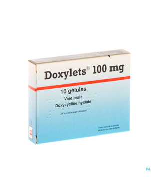 Doxylets 100 caps 10x100mg
