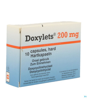 Doxylets 200 caps 10x200mg