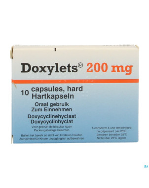 Doxylets 200 caps 10x200mg