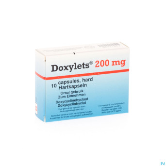 Doxylets 200 caps 10x200mg