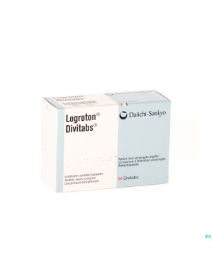 Logroton divitabs 56 x 200 mg/25 mg