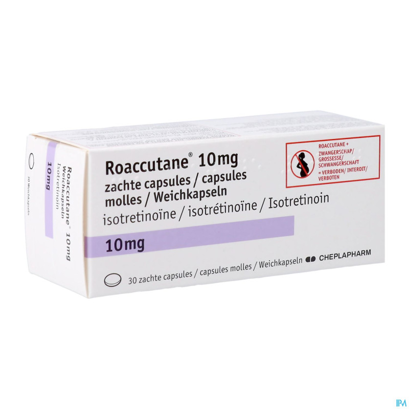 Roaccutane caps  30 x 10 mg