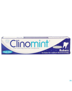 Clinomint dentif fluor fumeur 75ml