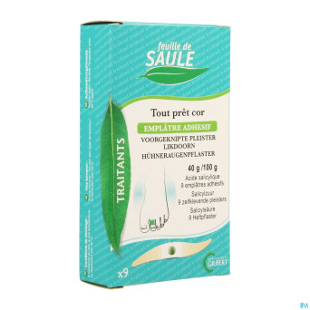 Feuille saule emplatre cors 9