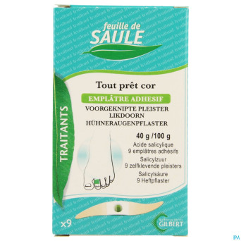 Feuille saule emplatre cors 9