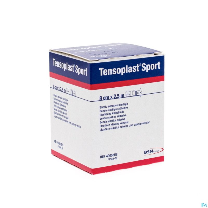 Tensoplast sport    8cmx2,5m 1 7155000