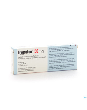 Hygroton 50 comp   30 x  50 mg