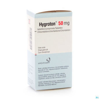 Hygroton 50 comp  100 x  50 mg