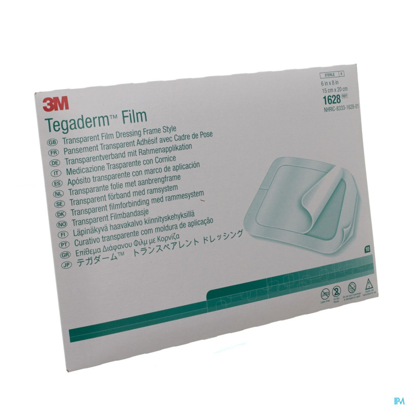 Tegaderm 3m transp    15x20cm  10 1628