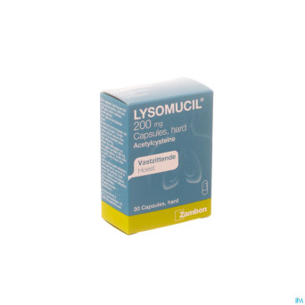 Lysomucil 200 caps 30 x 200 mg