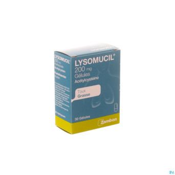 Lysomucil 200 caps 30 x 200 mg