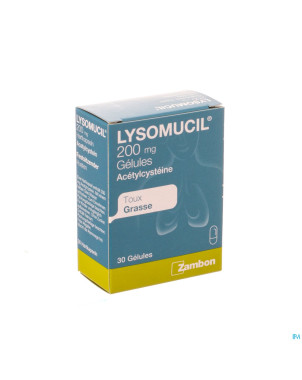 Lysomucil 200 caps 30 x 200 mg