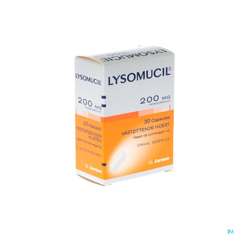 Lysomucil 200 caps 30 x 200 mg
