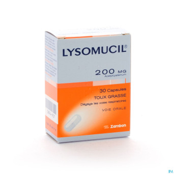 Lysomucil 200 caps 30 x 200 mg