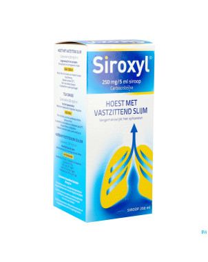 Siroxyl sir 1 x 250 ml  250mg/5ml