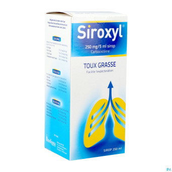 Siroxyl sir 1 x 250 ml  250mg/5ml