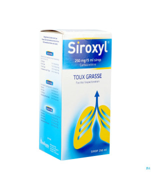 Siroxyl sir 1 x 250 ml  250mg/5ml