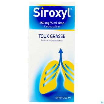Siroxyl sir 1 x 250 ml  250mg/5ml