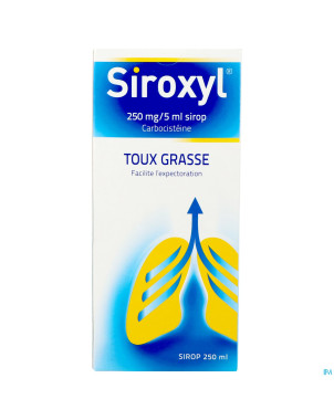 Siroxyl sir 1 x 250 ml  250mg/5ml