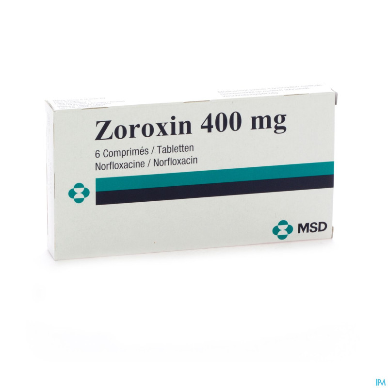 Zoroxin comp   6 x 400 mg