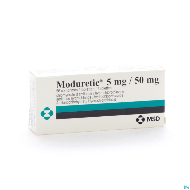 Moduretic comp   56 x 50 mg/5 mg