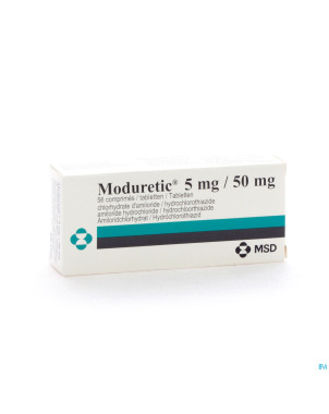 Moduretic comp   56 x 50 mg/5 mg