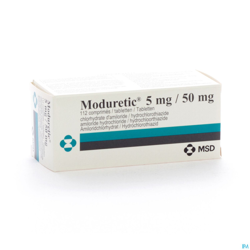 Moduretic comp  112 x 50 mg/5 mg