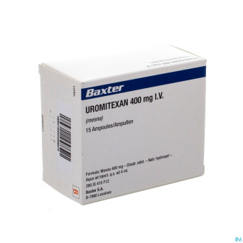Uromitexan amp 15 x 400 mg/4 ml