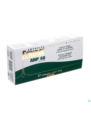 Ecrinal cheveux amp anp40    8x5ml 20305