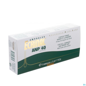 Ecrinal cheveux amp anp40    8x5ml 20305