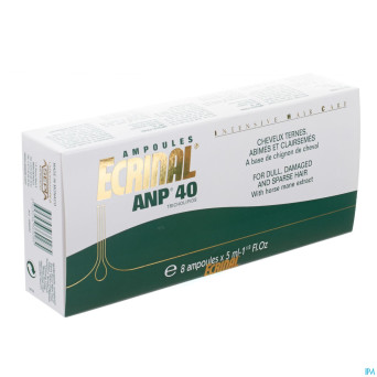 Ecrinal cheveux amp anp40    8x5ml 20305