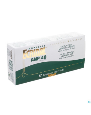 Ecrinal cheveux amp anp40    8x5ml 20305