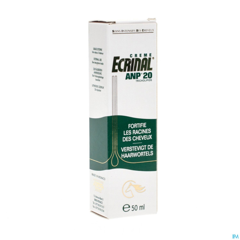 Ecrinal cheveux creme anp20    tube 50ml 20306