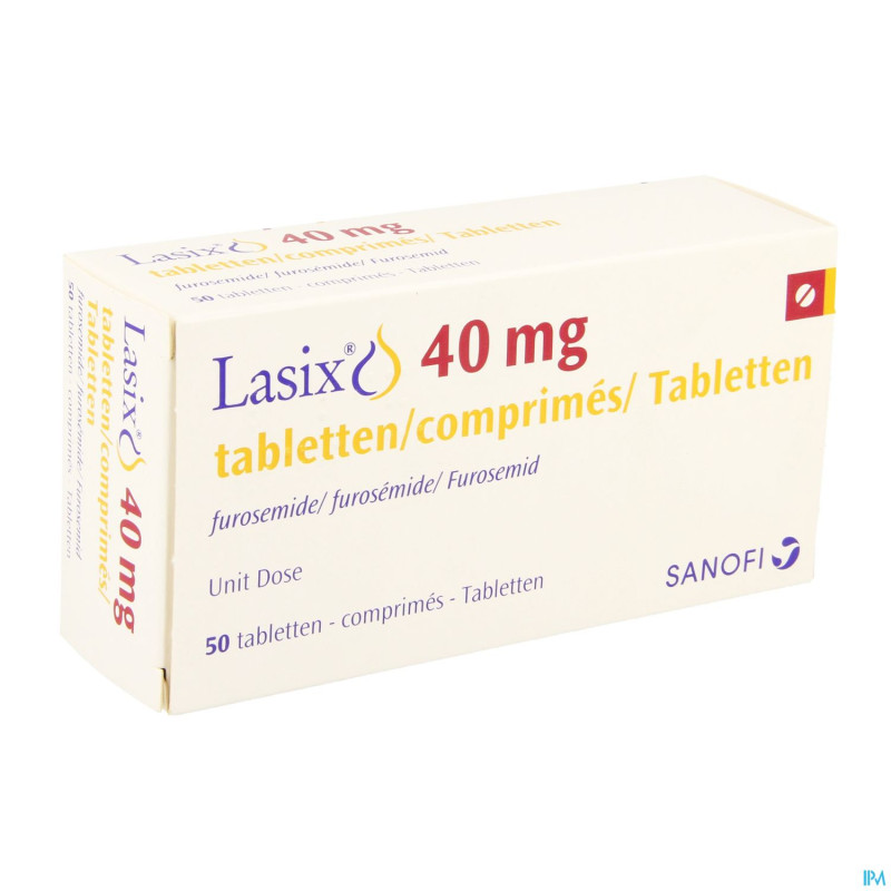 Lasix tabl 50 x 40 mg ud