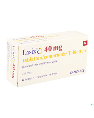 Lasix tabl 50 x 40 mg ud