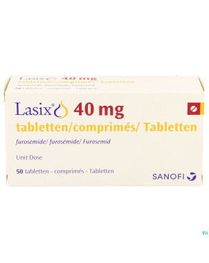 Lasix tabl 50 x 40 mg ud