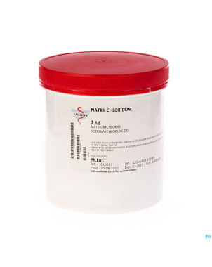 Sodium chloride vrac    1kg fag