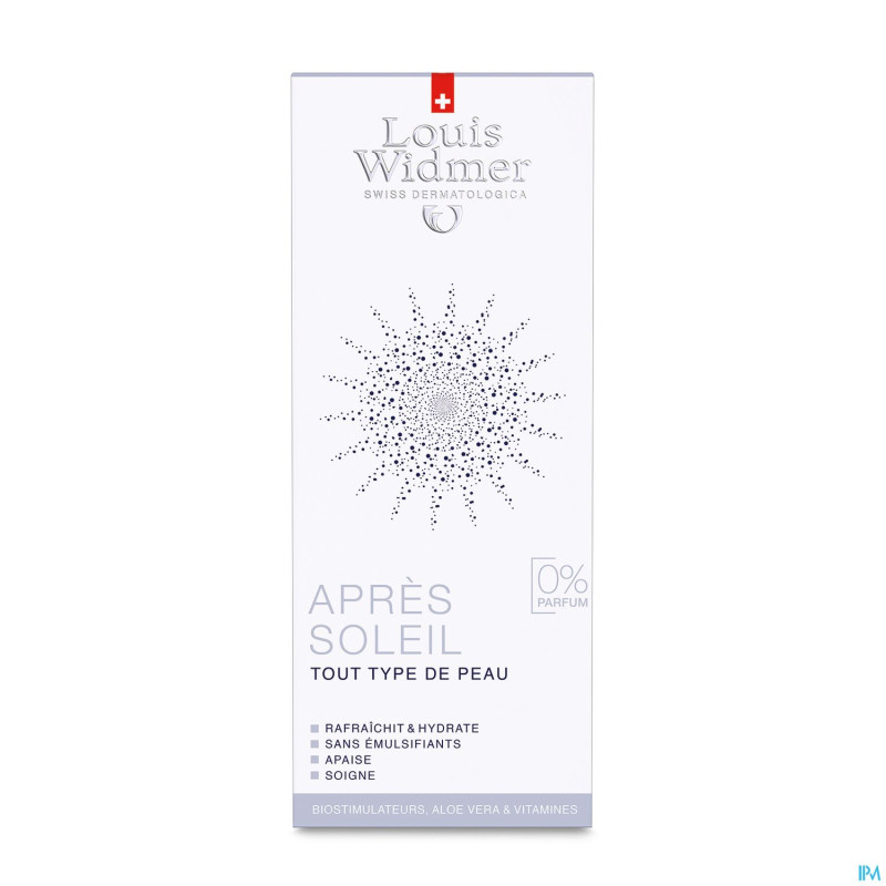 Widmer sun after sun lotion n/parf    150ml