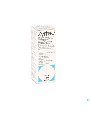 Zyrtec gutt 20 ml x 10 mg/ml