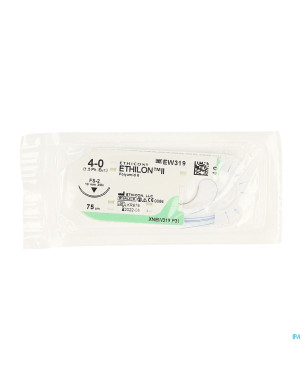 Ethilon fil de sutrue 4/0    ew319