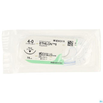 Ethilon fil de sutrue 4/0    ew319